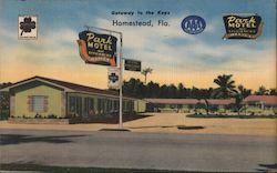 Park Motel Homestead, FL Postcard Postcard Postcard