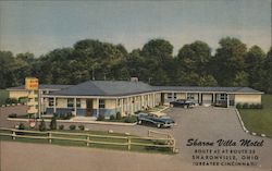 Sharon Villa Motel Postcard