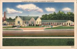 Florence Motor Court Postcard