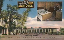 Holiday Motel Niagara Falls, NY Postcard Postcard Postcard