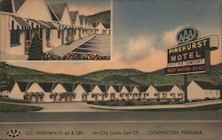 Pinehurst Motel Postcard