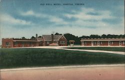 Old Well Motel Postcard