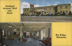 Carlsbad Mineral Well and Hotel Postcard