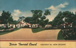 Dixie Tourist Court Postcard