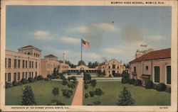 Murphy High School Mobile, AL Postcard Postcard Postcard