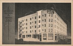 Clift Hotel Postcard