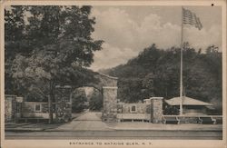 Entrance to Watkins Glen, NY Postcard Postcard Postcard