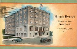 Hotel Byron Atlantic City, NJ Postcard Postcard Postcard