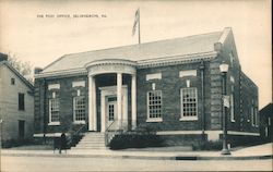 Selinsgrove Post Office Pennsylvania Postcard Postcard Postcard