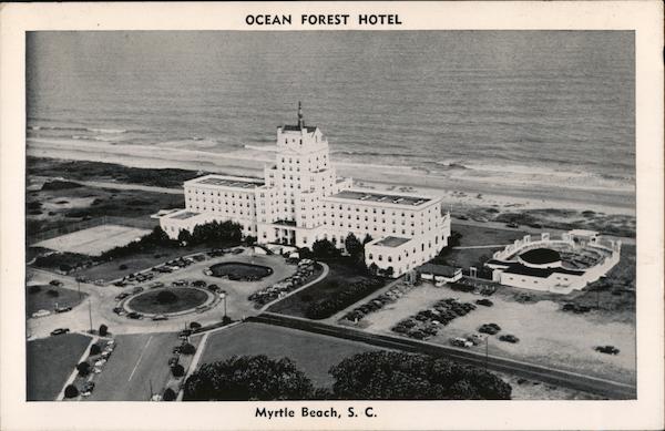 Ocean Forest Hotel Myrtle Beach, SC Postcard