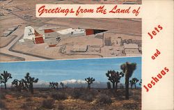 Mojave Desert: Greetings from the Land of Jets and Joshuas Postcard