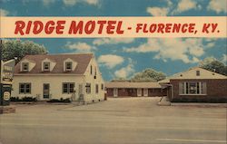 Ridge Motel exterior Postcard