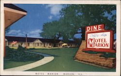 Motel Marion Postcard