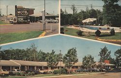 Breezewood Motel and Restaurant Postcard