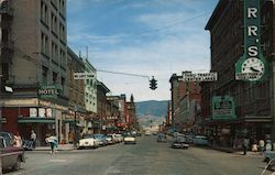 Street Scene Postcard