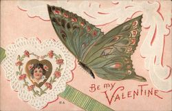 Be My Valentine Postcard