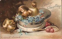 Easter Greeting Postcard