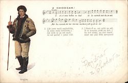 Czech Song Z Chodska! Postcard