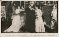 Miss Patsy, Henry W. Savage's new character comedy - Photo of the cast performing at the Chicago Opera House Illinois Theatre Po Postcard