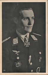 Hauptmann Marsielle - a portrait Nazi Germany Postcard Postcard Postcard