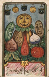 Joyous Halloween Postcard