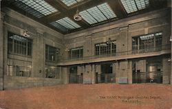 The Ramp Michigan Central Depot Postcard