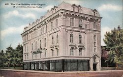 The New Building of the Knights of Columbus Postcard