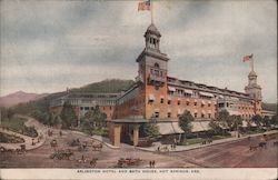 Arlington Hotel and Bath House Postcard