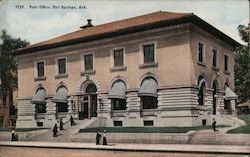 Post Office Hot Springs, AR Postcard Postcard Postcard