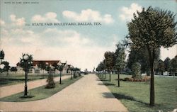 State Fair Boulevard Dallas, TX Postcard Postcard Postcard