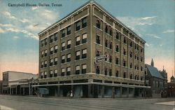 Campbell House Dallas, TX Postcard Postcard Postcard