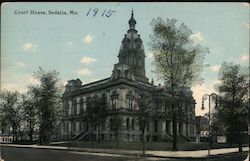 Pettis County Court House Postcard