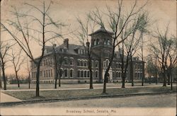 Broadway School Sedalia, MO Postcard Postcard Postcard