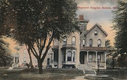 Maywood Hospital Postcard