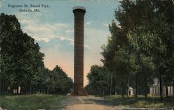 Engineer St. Stand Pipe Sedalia, MO Postcard Postcard Postcard