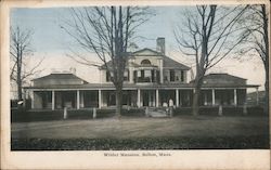 Wilder Mansion Bolton, MA Postcard Postcard Postcard