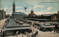 Chippewa Market Buffalo, NY Postcard Postcard Postcard