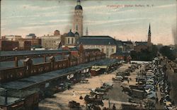 Washington Market Postcard