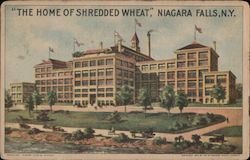 The Home of Shredded Wheat Niagara Falls, NY Postcard Postcard Postcard