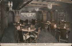 Dutch Grill - Hotel Statler Postcard