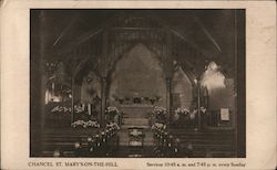 Chancel St. Mary's-On-The-Hill Postcard