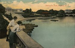 Delaware Park Postcard