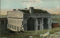 Ruins of Fort Porter Buffalo, NY Postcard Postcard Postcard