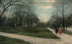 Prospect Park and Porter Avenue Buffalo, NY Postcard Postcard Postcard