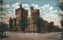 74th Regiment Armory Postcard