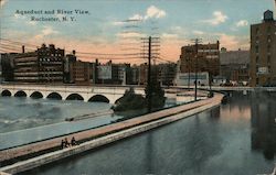 Aqueduct and River View Postcard