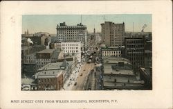 Main Street East from Wilder Building Postcard