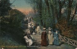 Rustic Walk, Highland Park - Fancy Dress and Hats Rochester, NY Postcard Postcard Postcard