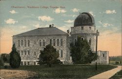 Observatory, Washburn College Topeka, KS Postcard Postcard Postcard