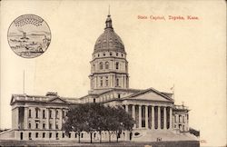 State Capitol Topeka, KS Postcard Postcard Postcard